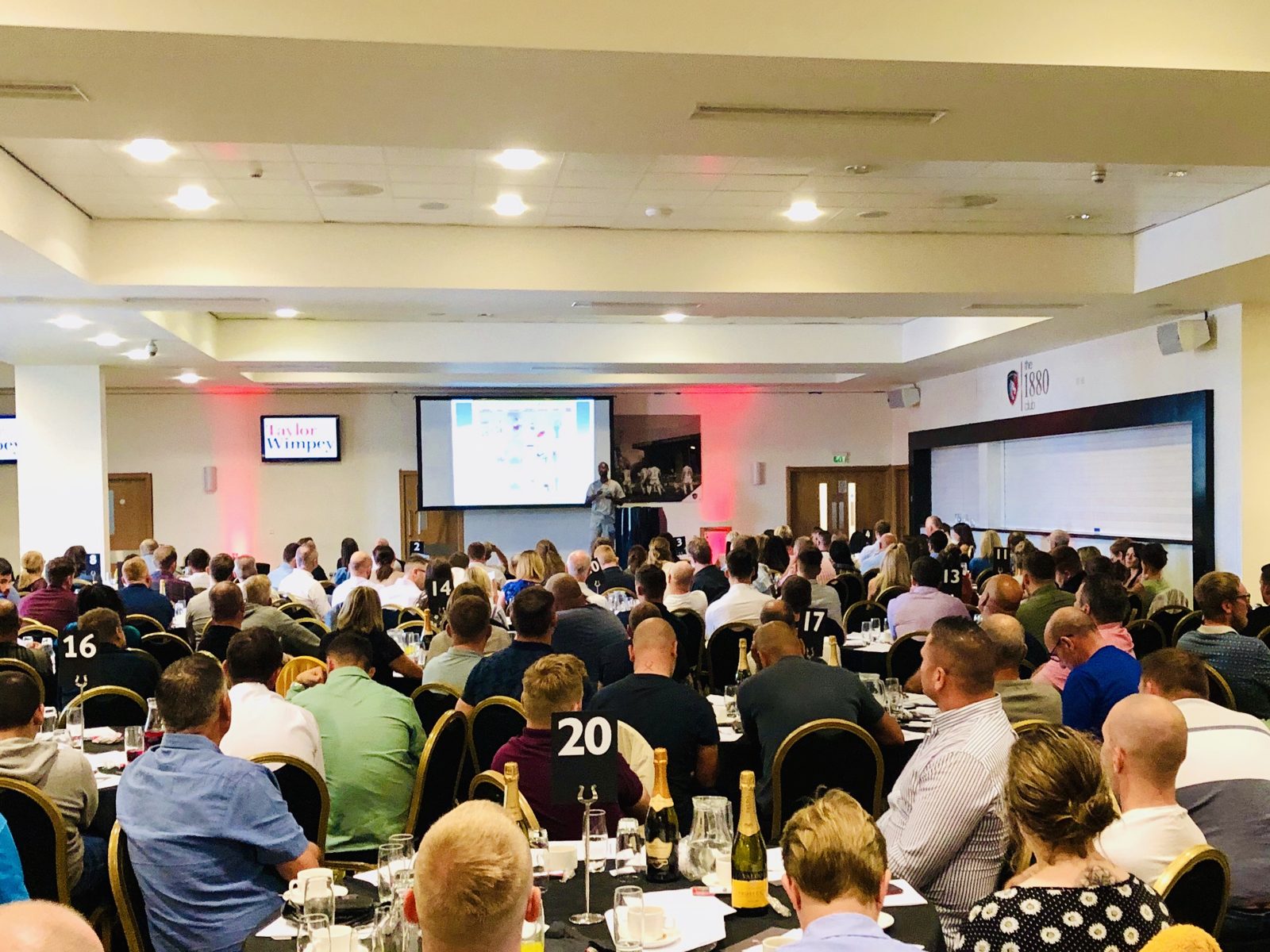 Corporate audience at a Warren Williams keynote
